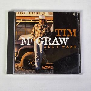 Tim McGraw All I Want CD Album Pre-owned